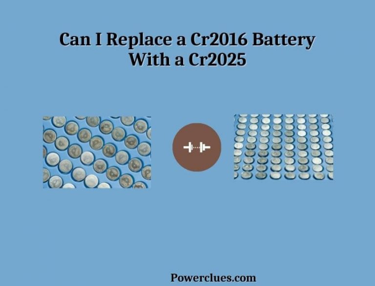 Can I Replace a CR2016 Battery With a CR2025?