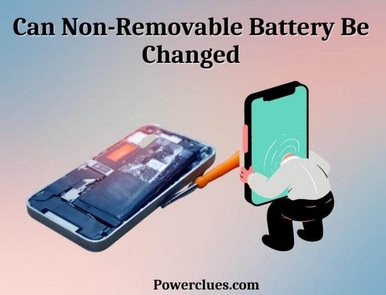 can non-removable battery be changed? about its lifespan!