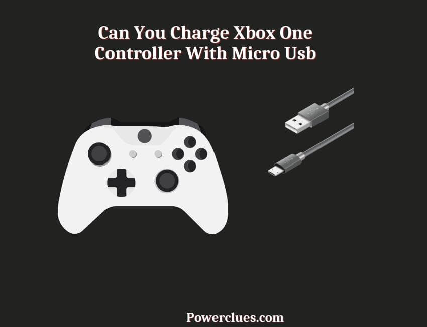 Can You Charge Xbox One Controller With Micro USB? Power Clues