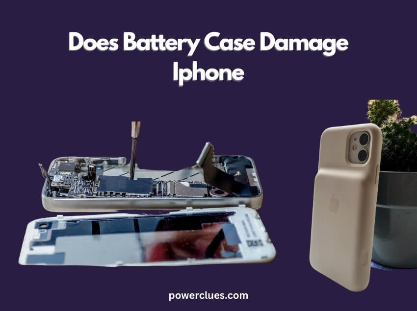 does battery case damage iphone