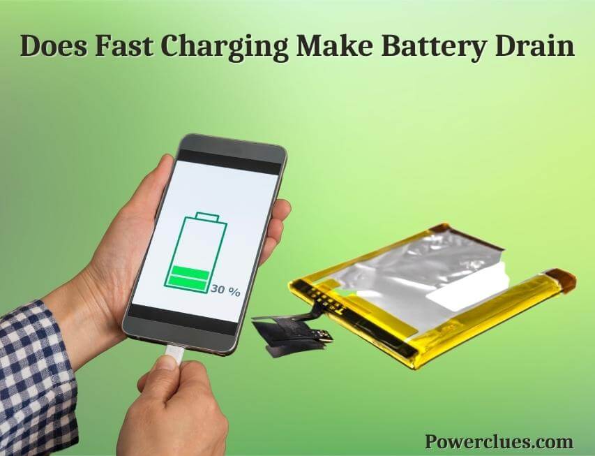 does fast charging make battery drain