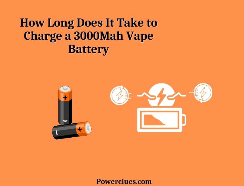 How Long Does It Take to Charge a 3000mAh Vape Battery? Power Clues