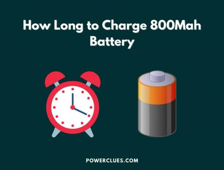 how long to charge 800mah battery? (time duration)