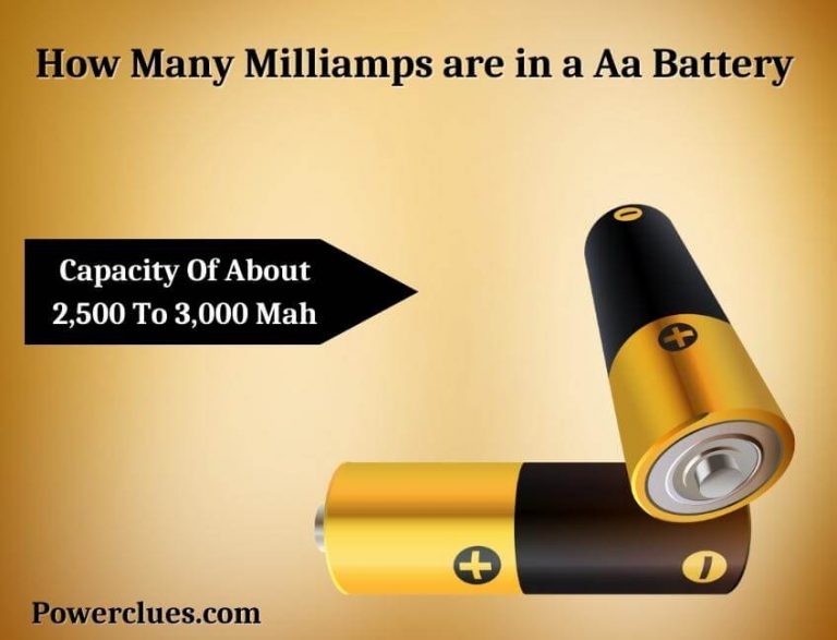 how many milliamps are in a aa battery?