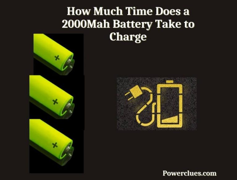 how much time does a 2000mah battery take to charge?