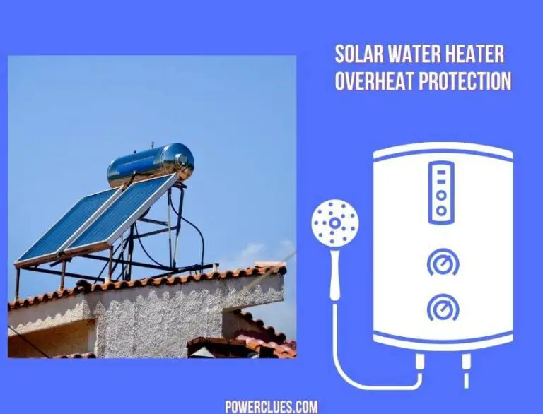 solar water heater overheat protection
