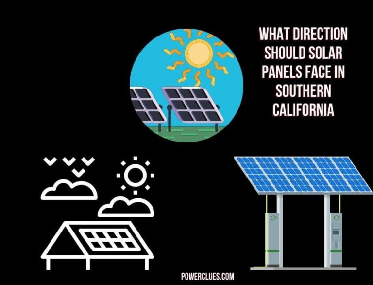 what direction should solar panels face in southern california?