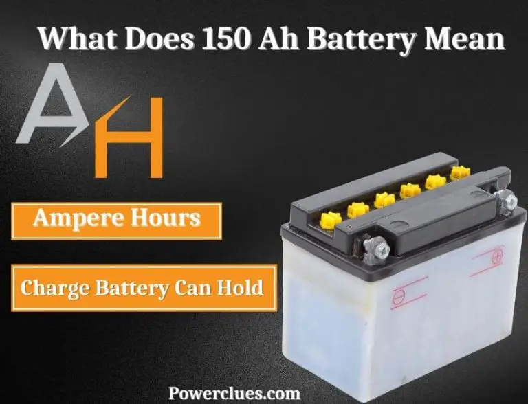 what does 150 ah battery mean?