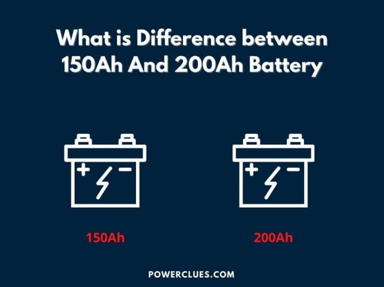 what is the difference between 150ah and 200ah battery?