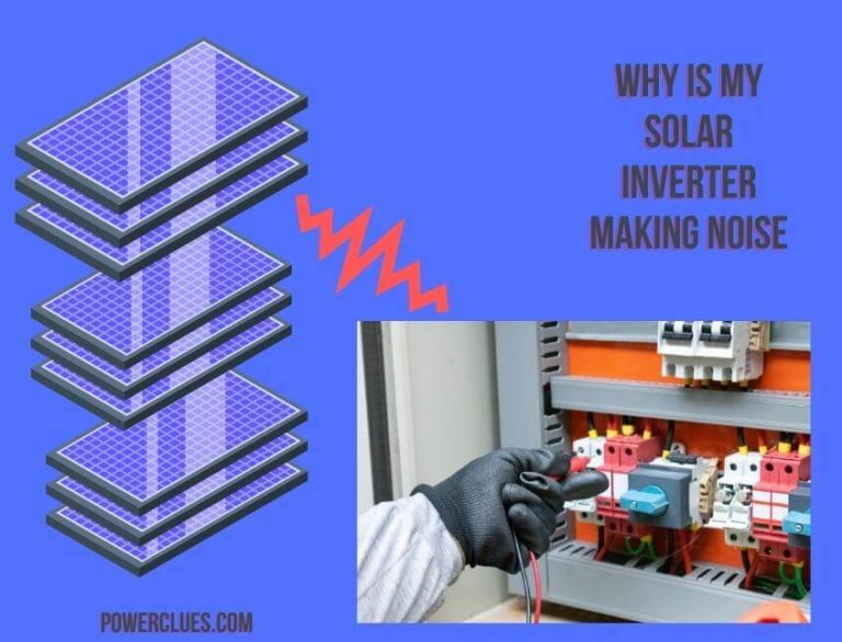 why is my solar inverter making noise? (how to stop)