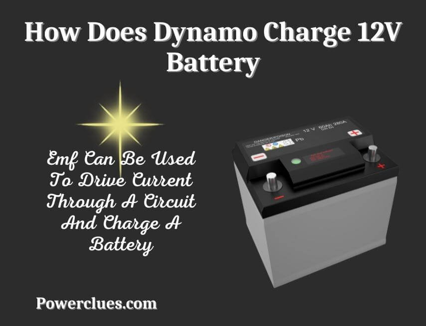 how does dynamo charge 12v battery