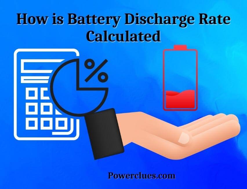 how is battery discharge rate calculated