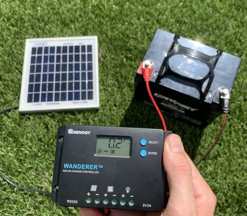 how long will a 20w solar panel take to charge a 12v battery (1)