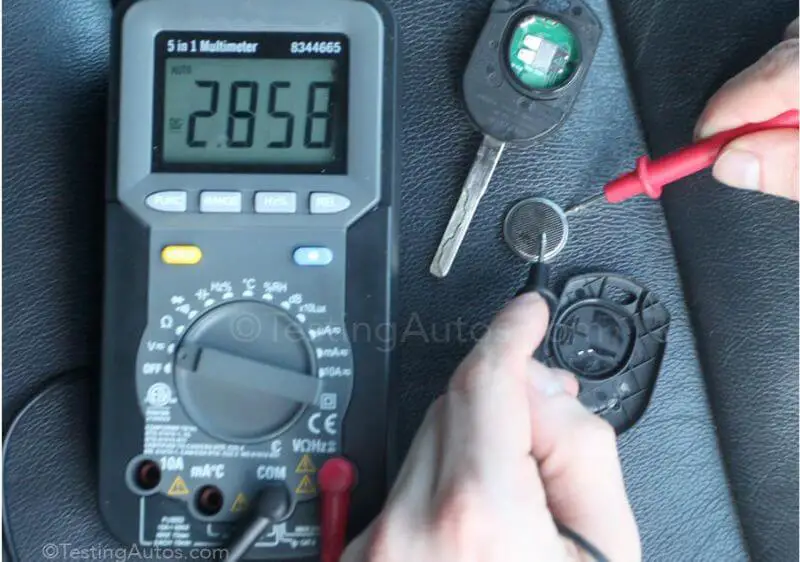 how to charge key fob battery