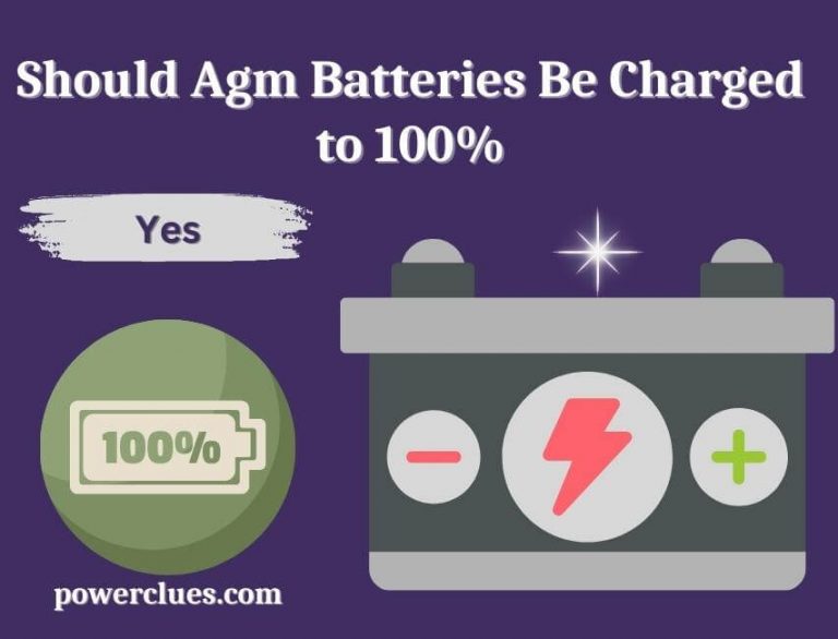 should agm batteries be charged to 100?