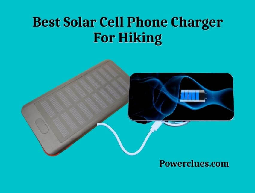best solar cell phone charger for hiking