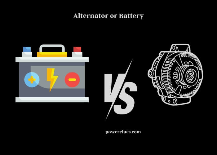 alternator or battery
