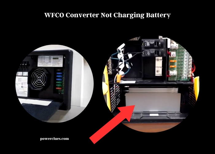 wfco converter not charging battery