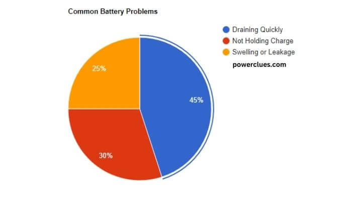 visual chart (1) common battery problems