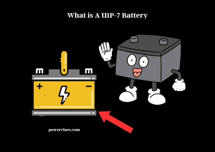 what is a u1p-7 battery – a deep insight