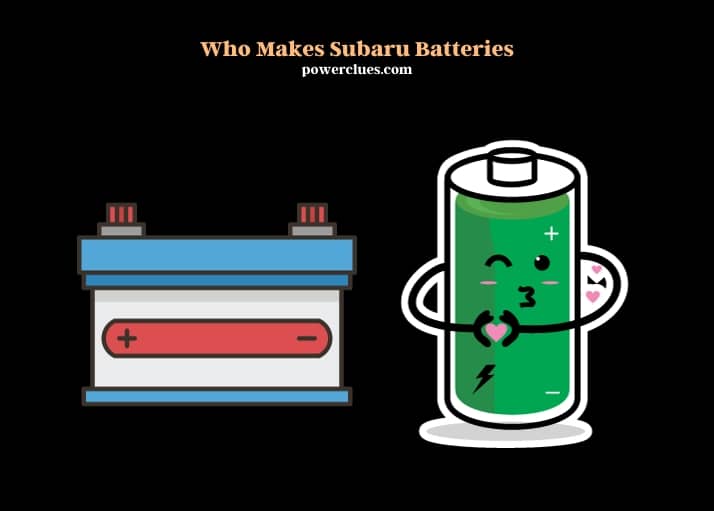 who makes subaru batteries